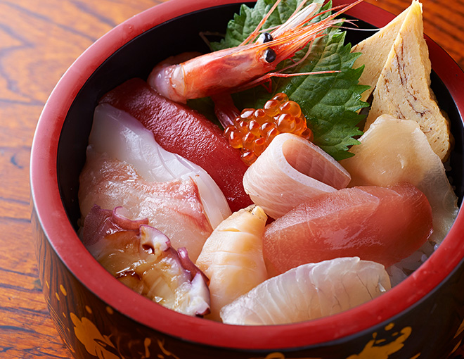 海鮮丼